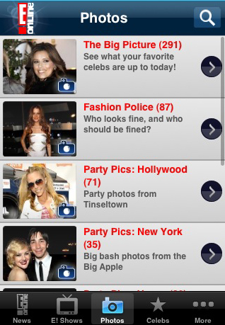 Entertainment at your fingertips with E! Online