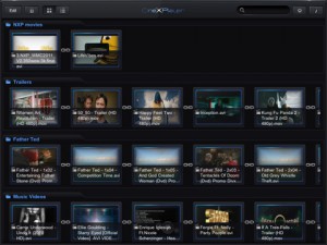 CineXPlayer iPad App screenshot