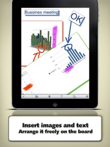 Share Board Notes iPad App screenshot