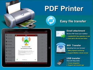 PDF Printer iPad App screenshot 2