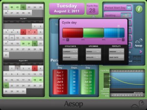 Period Pace iPad App screenshot 2