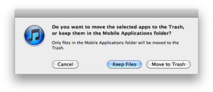 Keep Application IPA Files