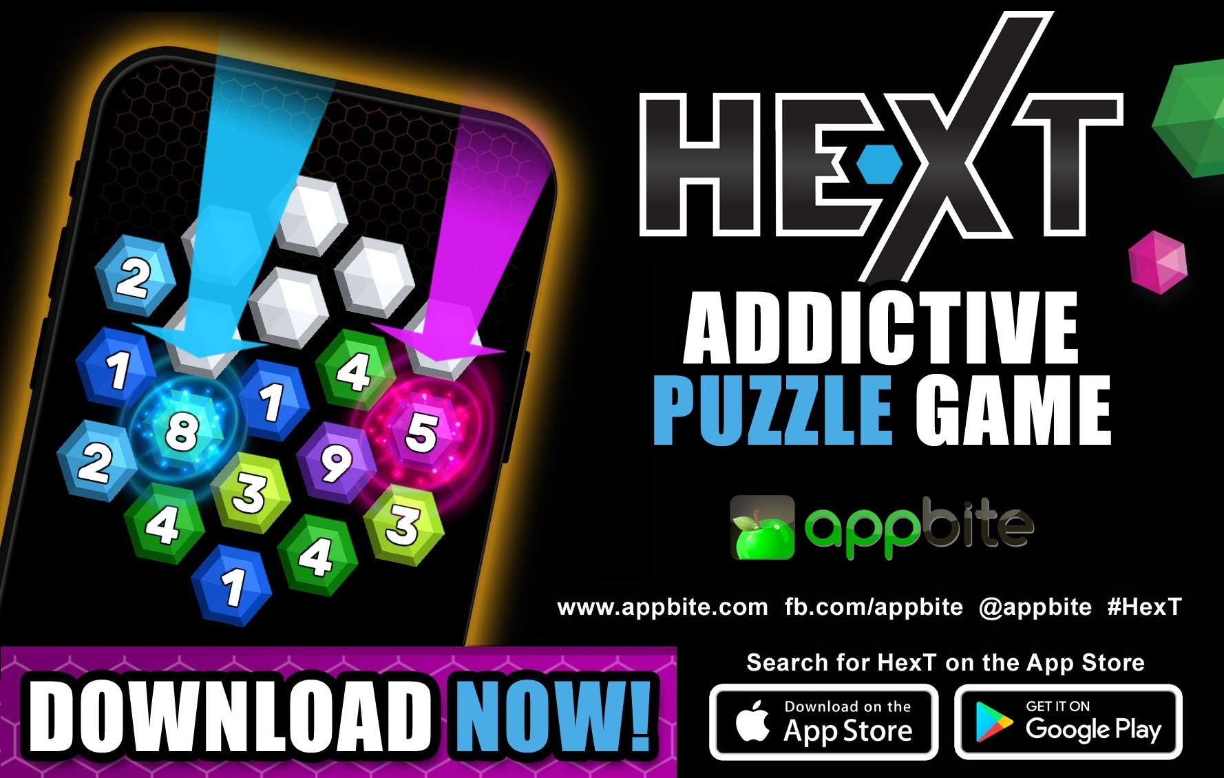 HexT Promotional Photo Banner